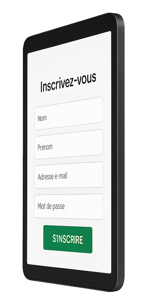 Inscription CFED Mauritanie